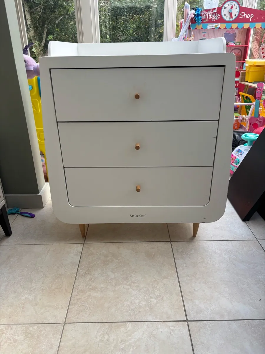 SnüzKot Changing Unit / Chest of Drawers – White - Image 1