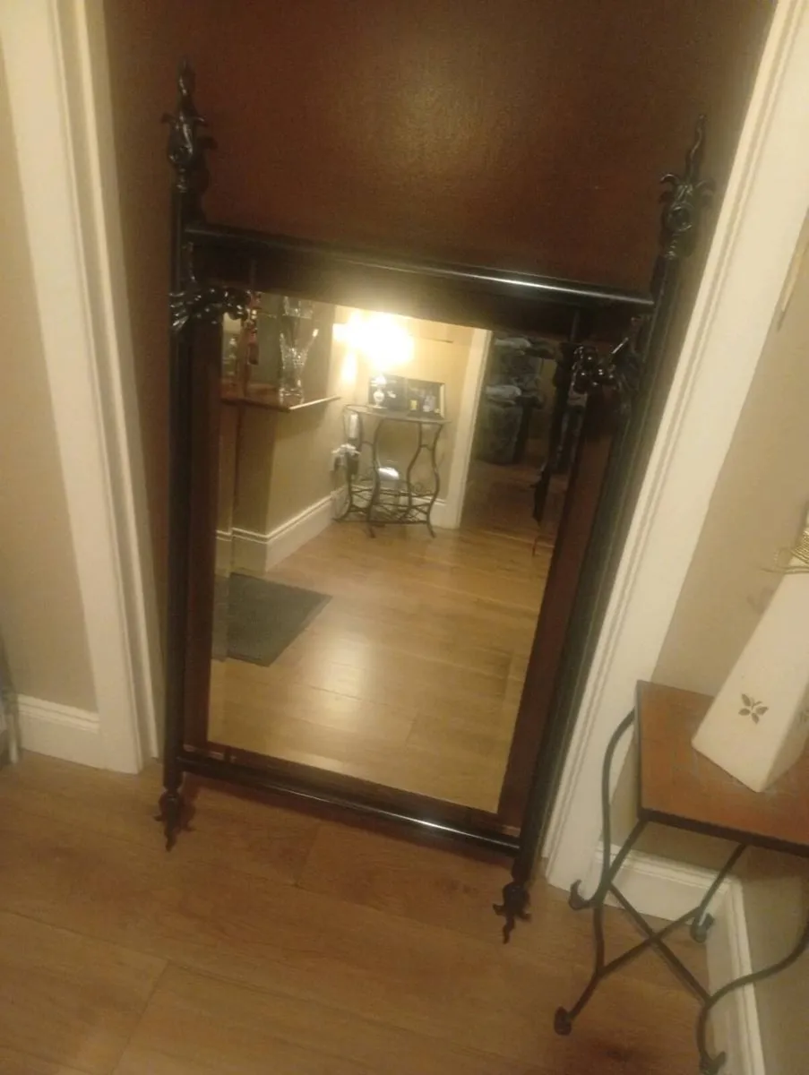 Wrought iron mirror - Image 2