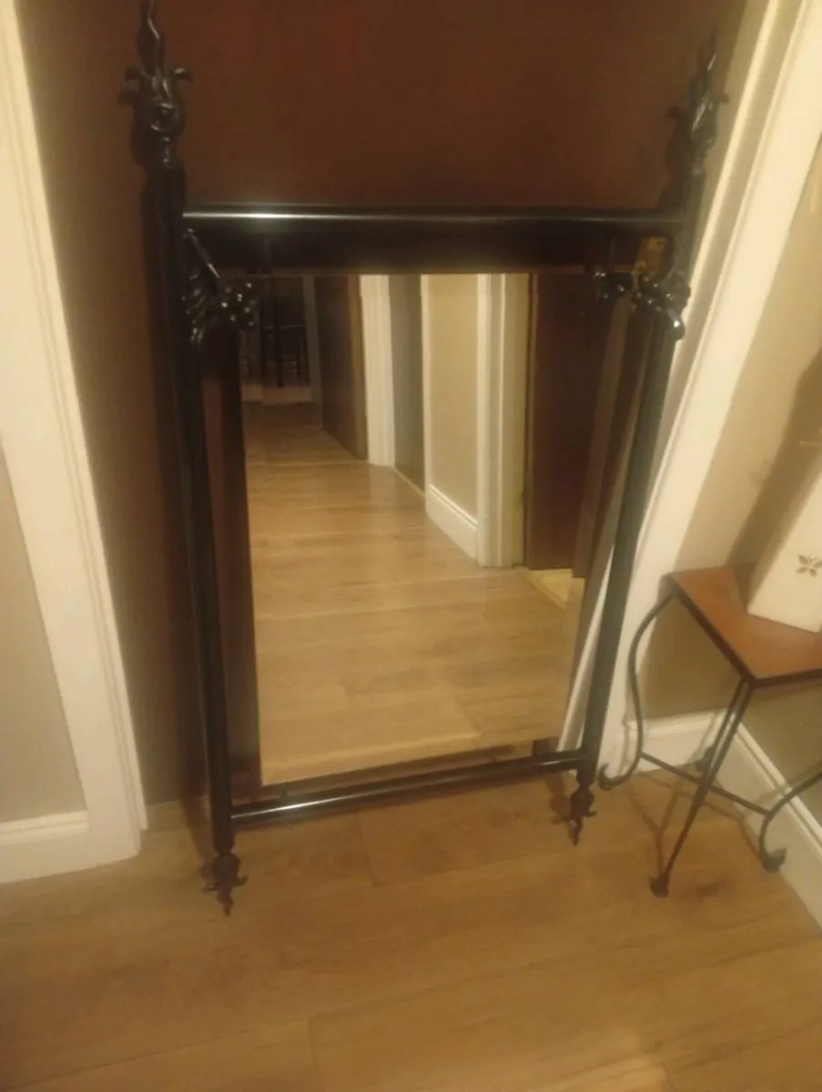Wrought iron mirror - Image 3