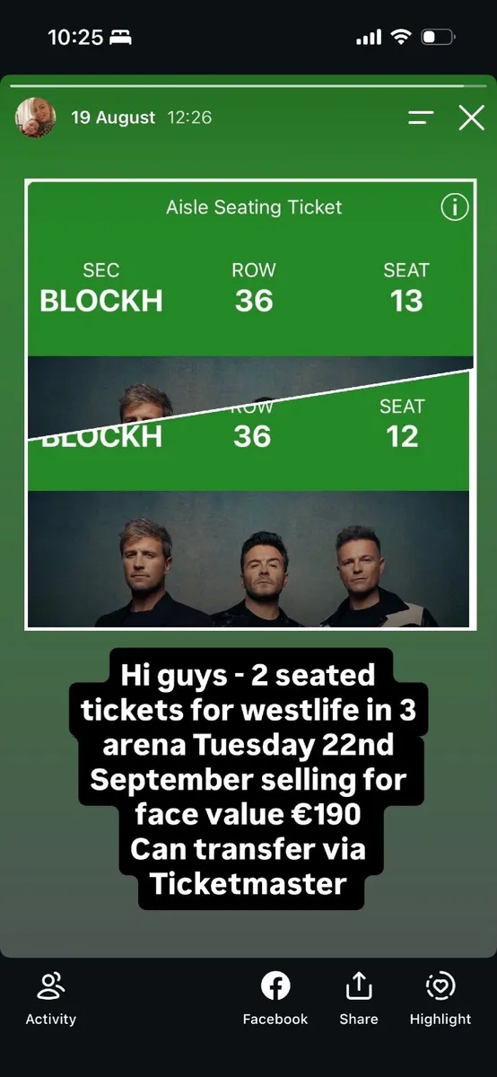 Westlife tickets