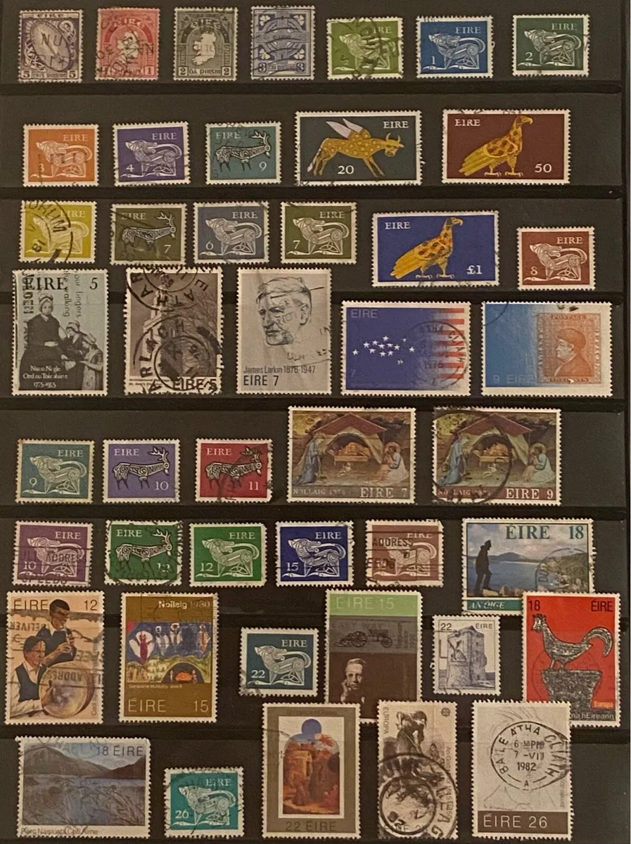 Ireland stamp lot - Image 1