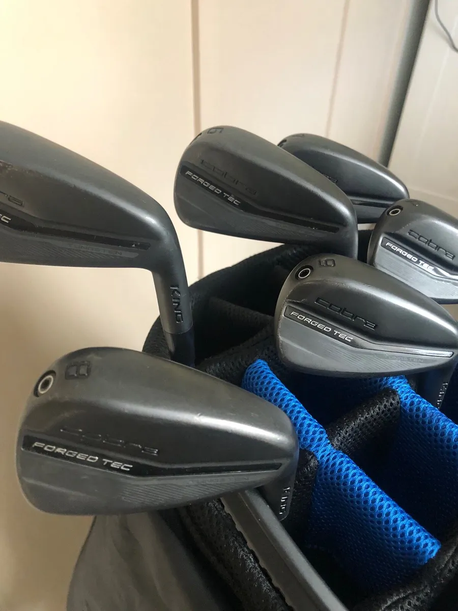 Black Cobra Forged Tec Irons & New Bag - Image 1