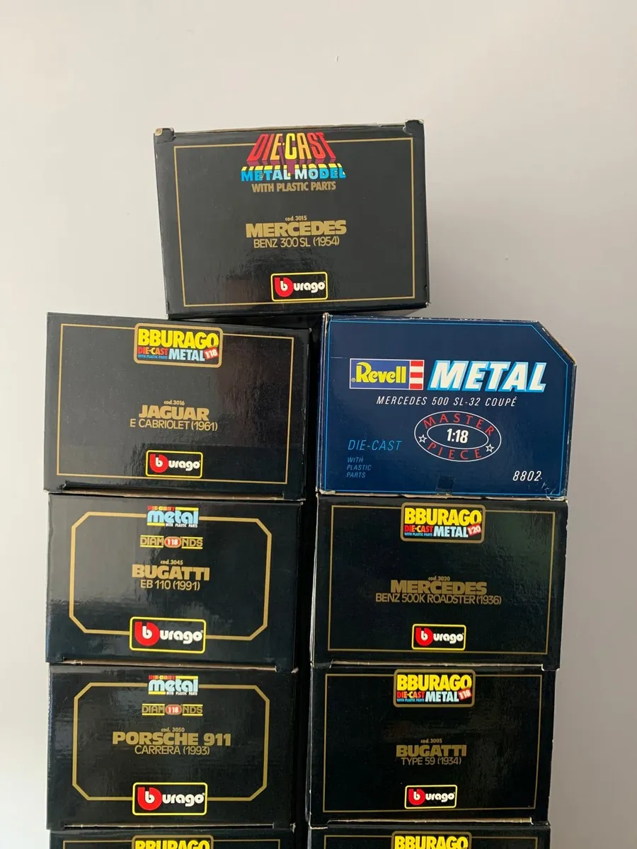 Burago Model Cars Collection - Scale 1/18 - Image 4