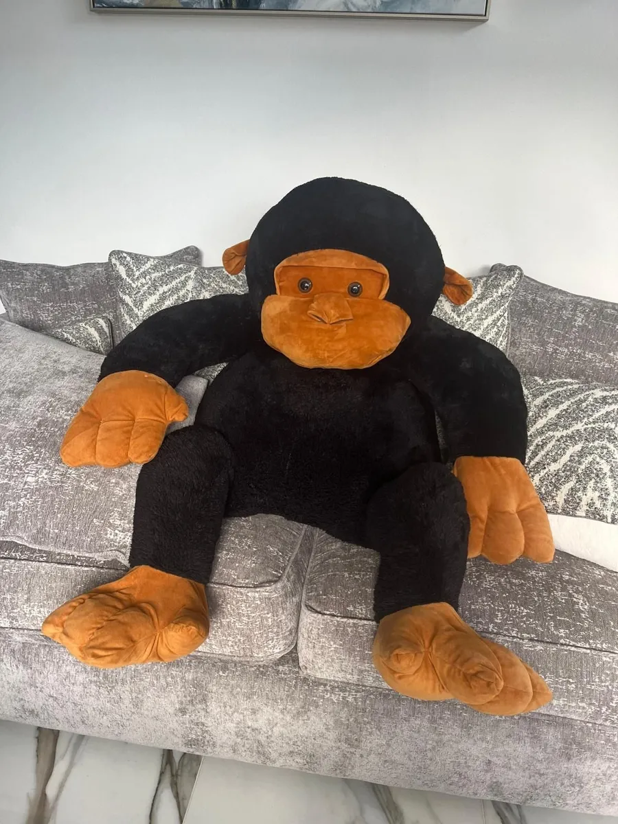 George the Gorilla Large Plush Teddy - Image 1