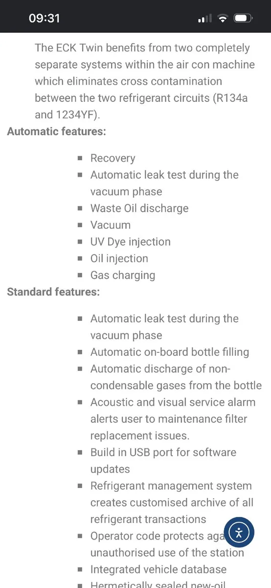 Snap on dual gas air con machine - Image 3