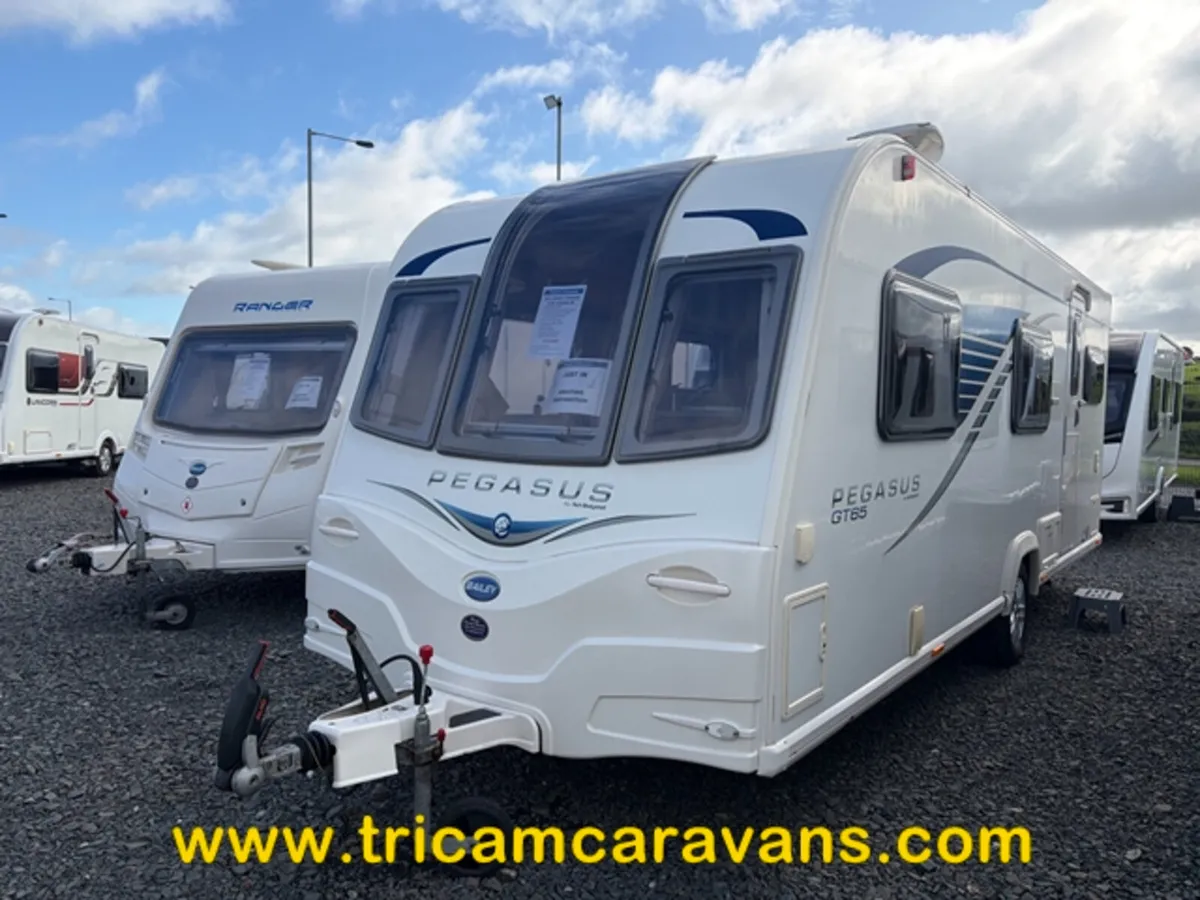 2013 Bailey Pegasus GT65 Ancona 6 Berth Fixd Bunks - Image 1