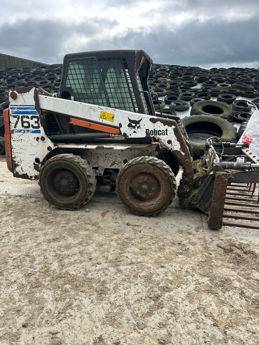 Bobcat 763 skid steer - Image 1