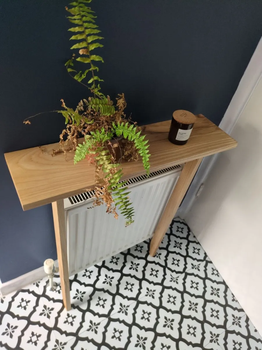 Solid Ash Wood Console Table - Image 3