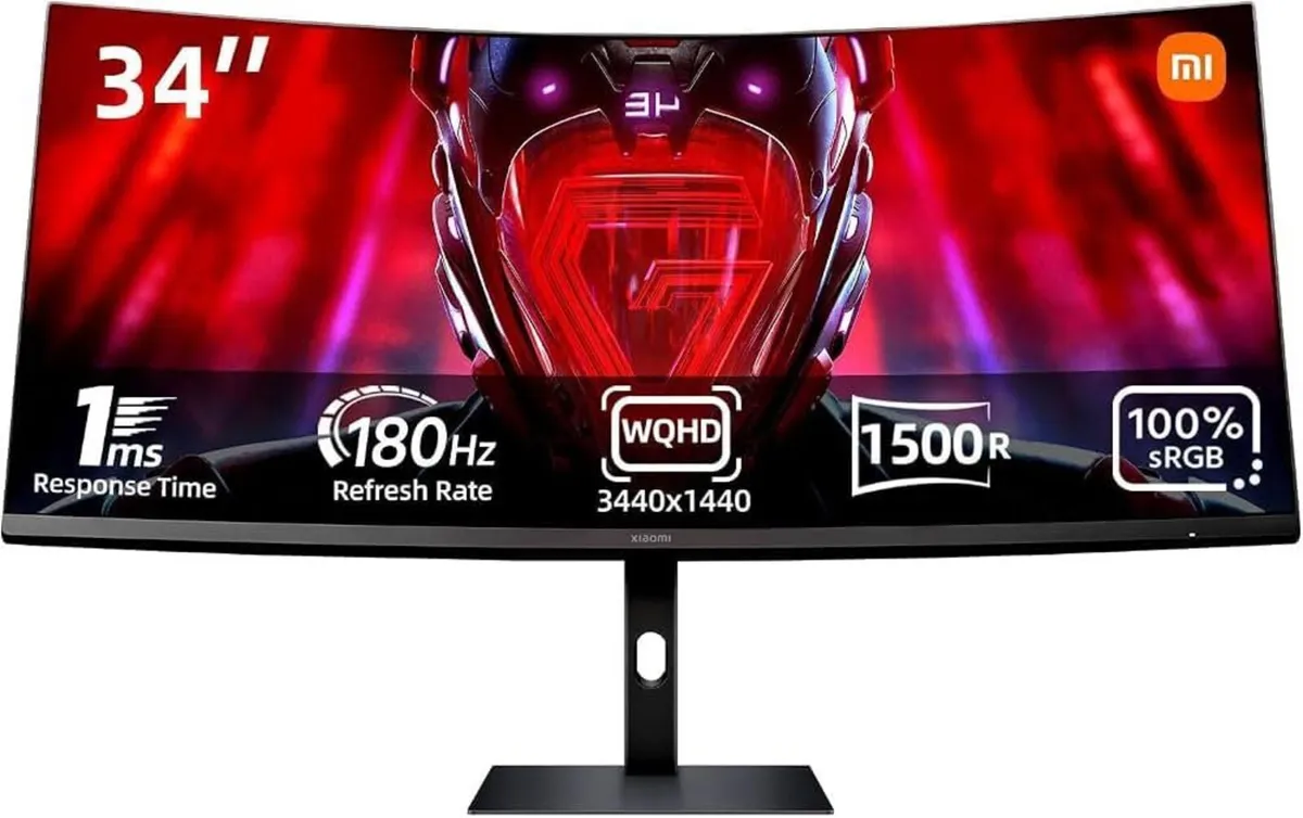 Brand New Xiaomi 34 Inch Curved Gaming Monitor - Image 3