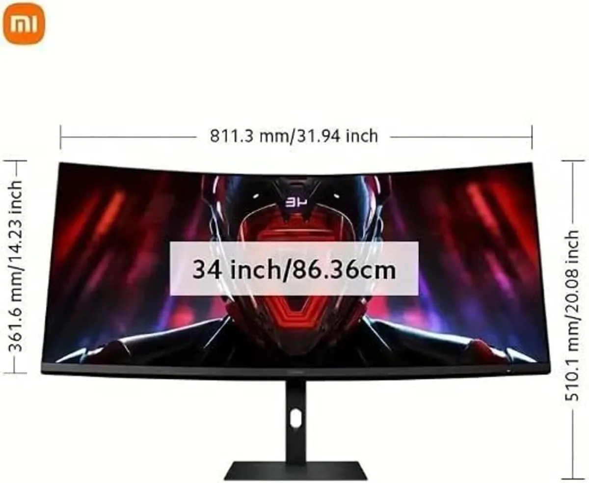 Brand New Xiaomi 34 Inch Curved Gaming Monitor - Image 4