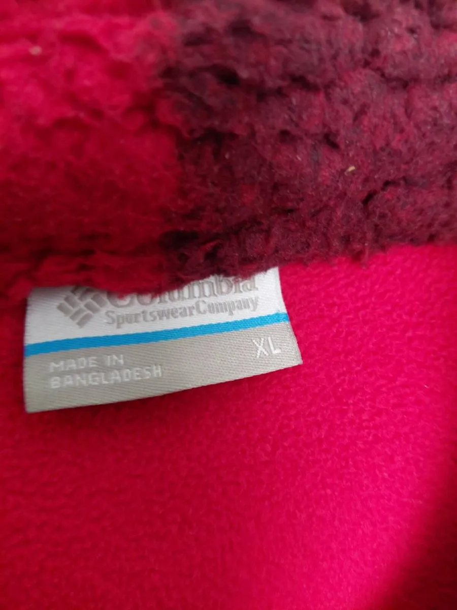 Mens Columbia full zip fleece - Image 3