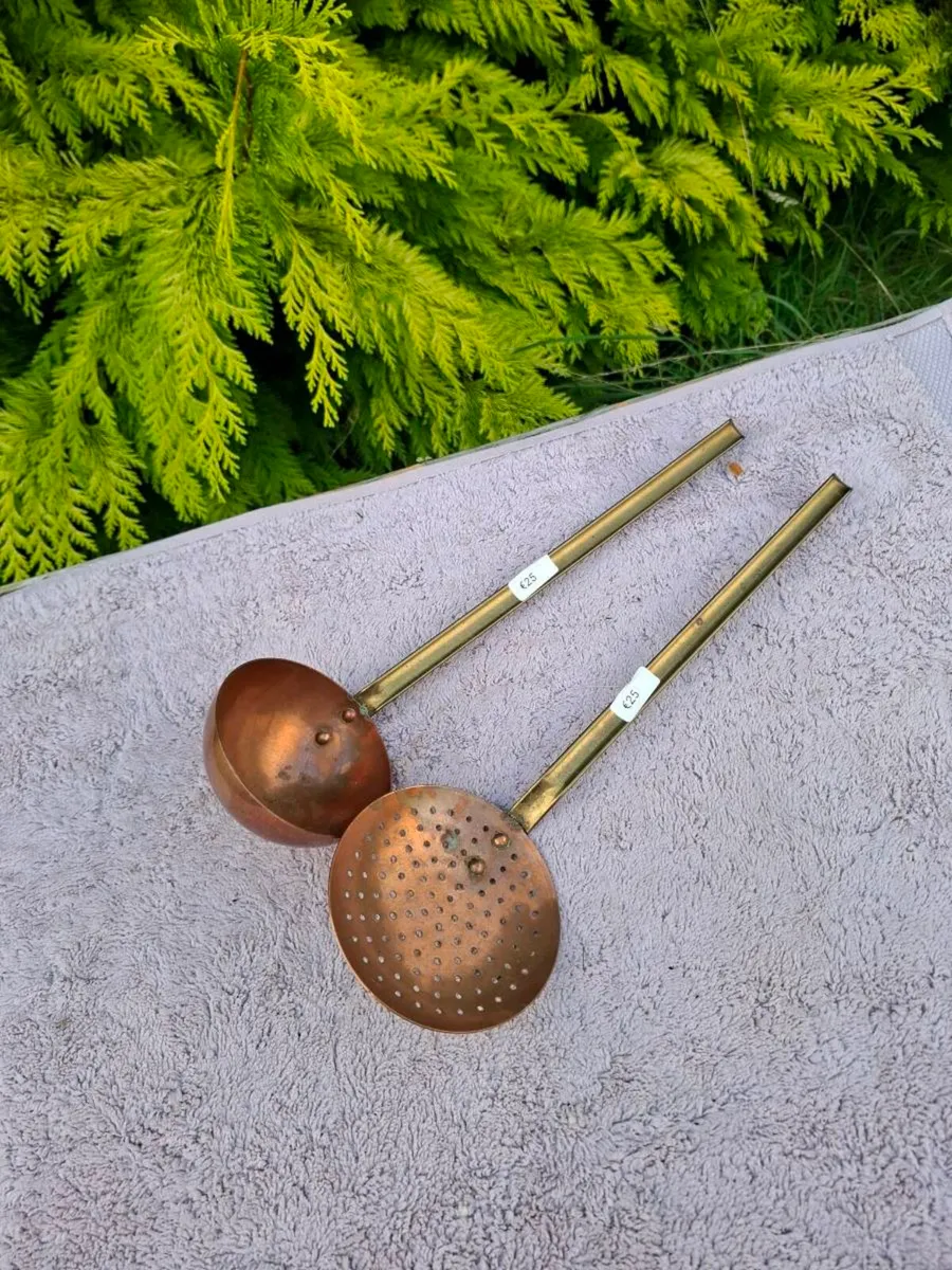 By post only copper laddle and strainer - Image 2