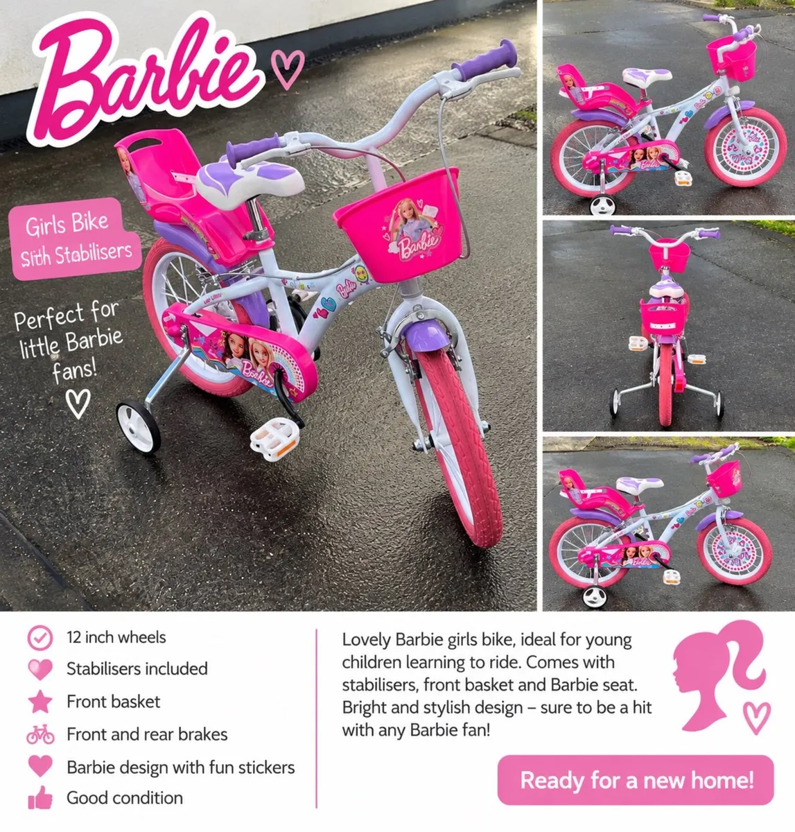 Girls bicycle - Image 1
