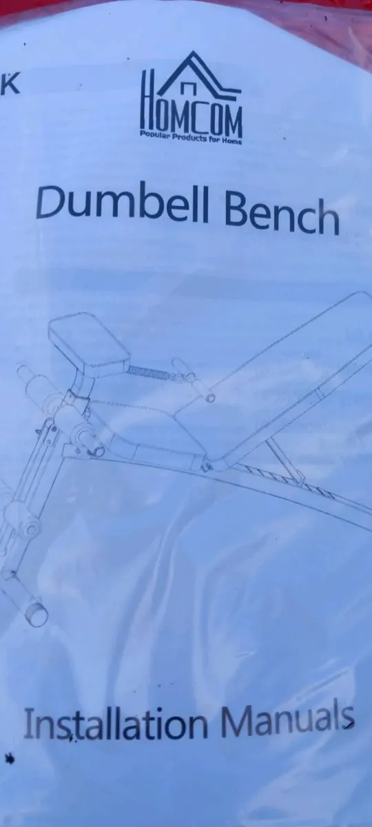 Dumb bell bench in box - Image 2