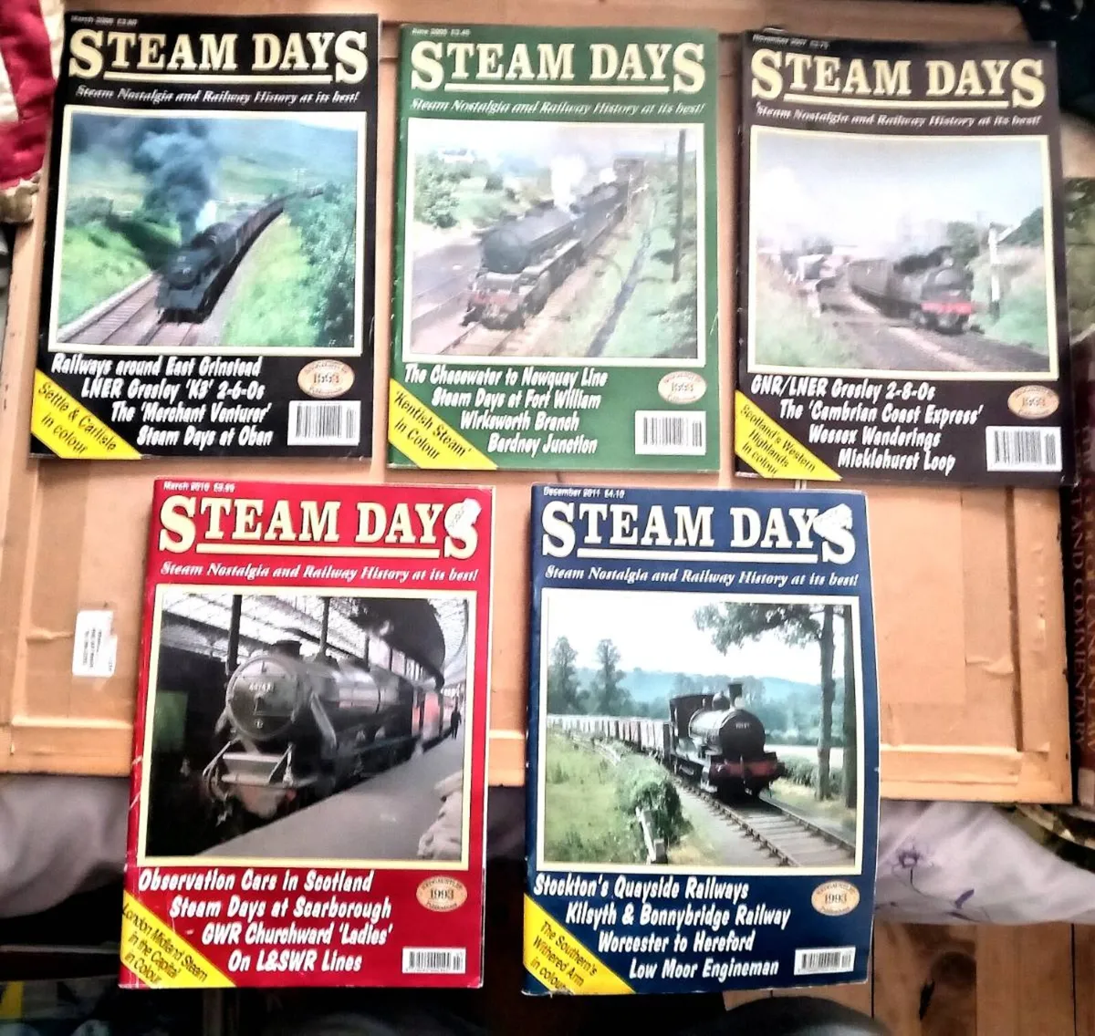 13 Steam Train Magazines - Image 2