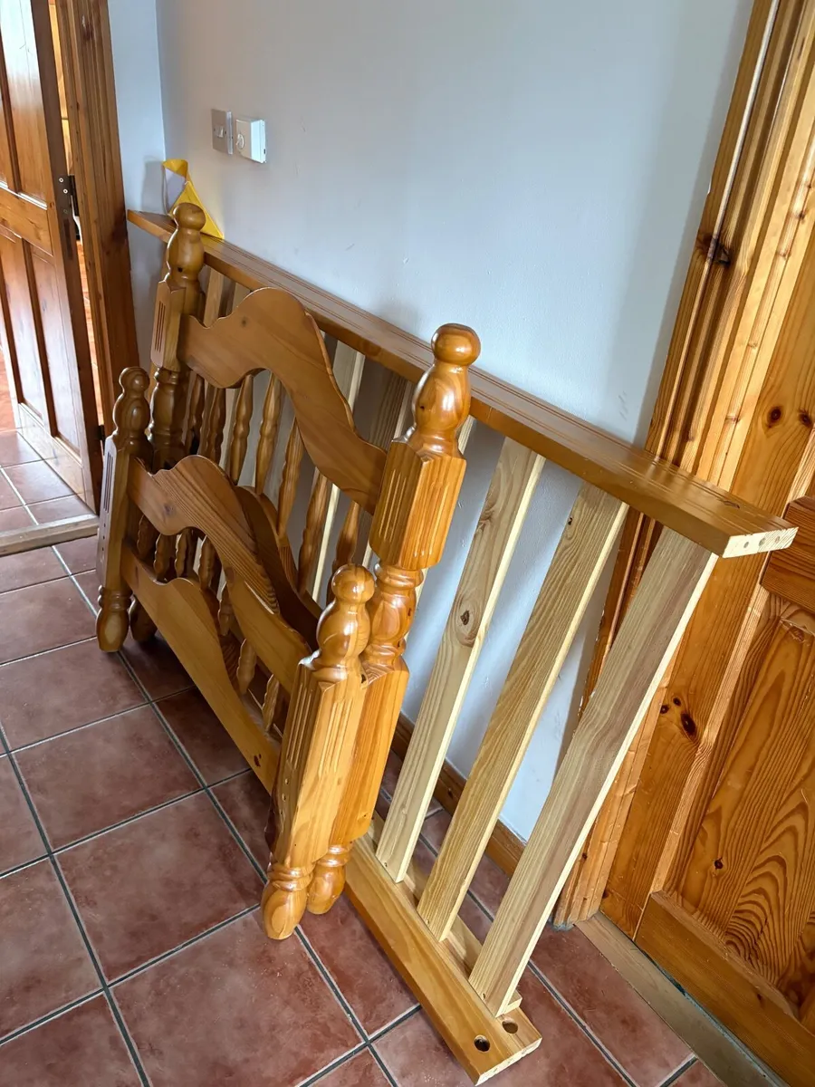 Single bed frame free including all fittings