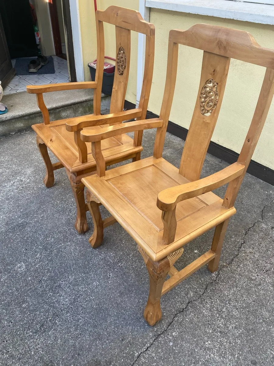 Pair of arm chairs - Image 2