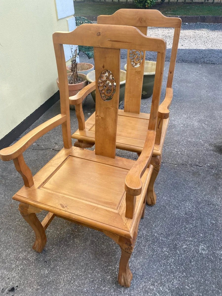 Pair of arm chairs - Image 3