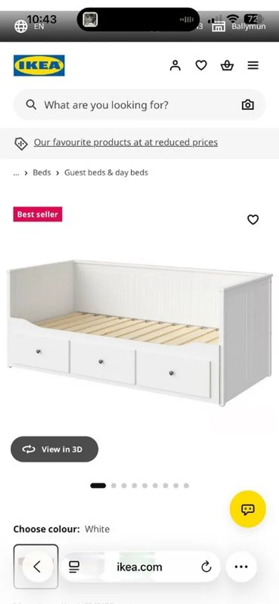 Ikea day bed - Image 1