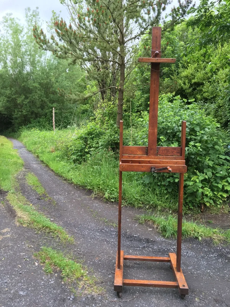 Vintage   Victorian  studio art easel . - Image 2