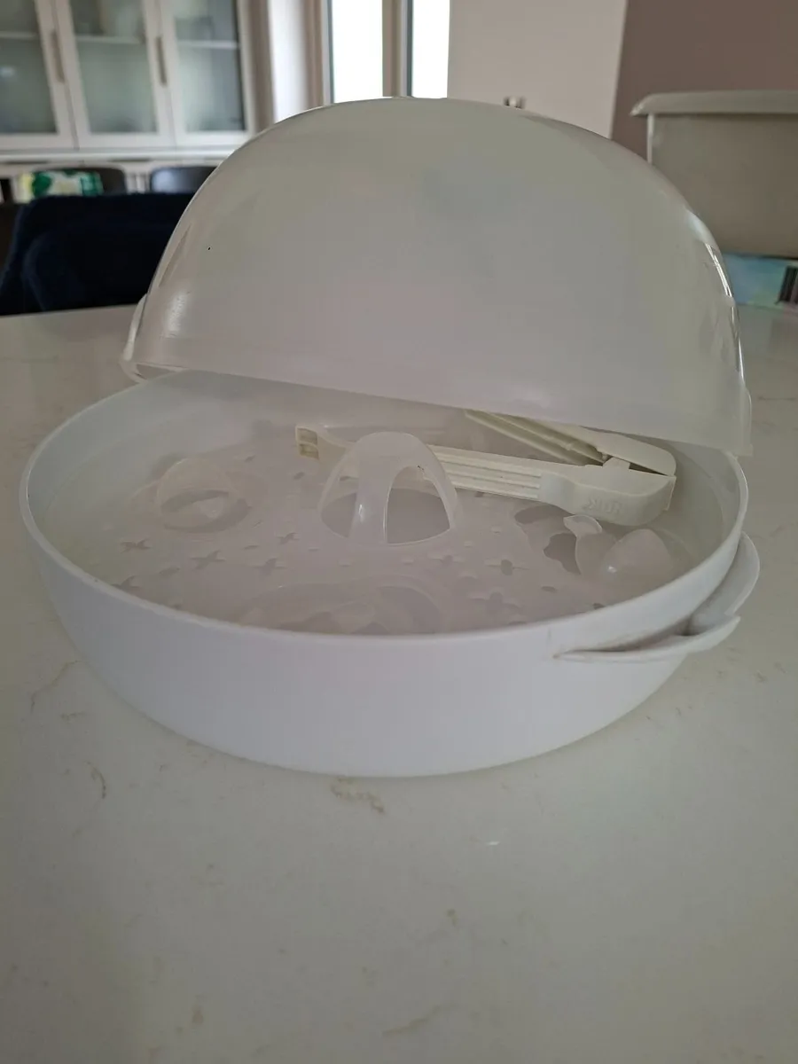 NUK microwave bottle steriliser and tommee tippee - Image 2