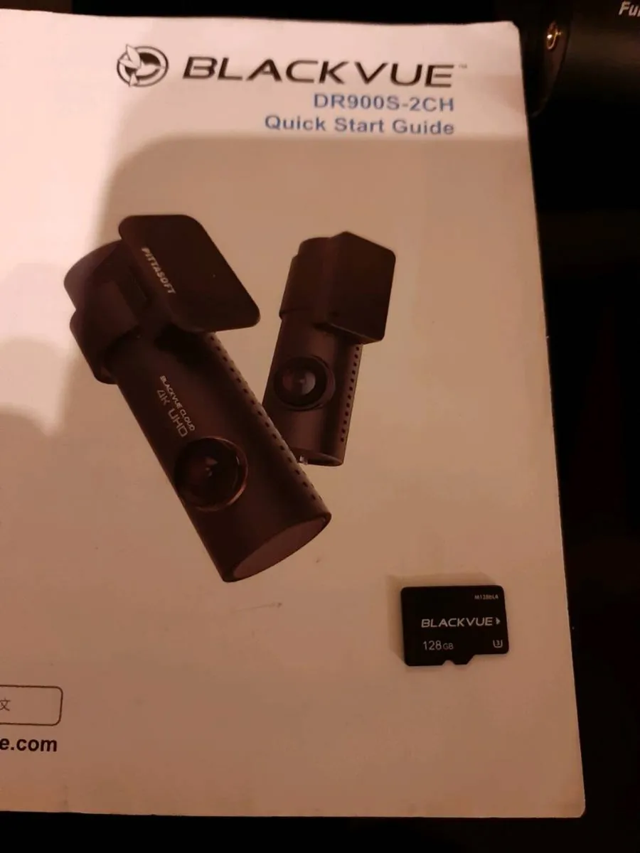 Blackvue dashcam front and rear - Image 2