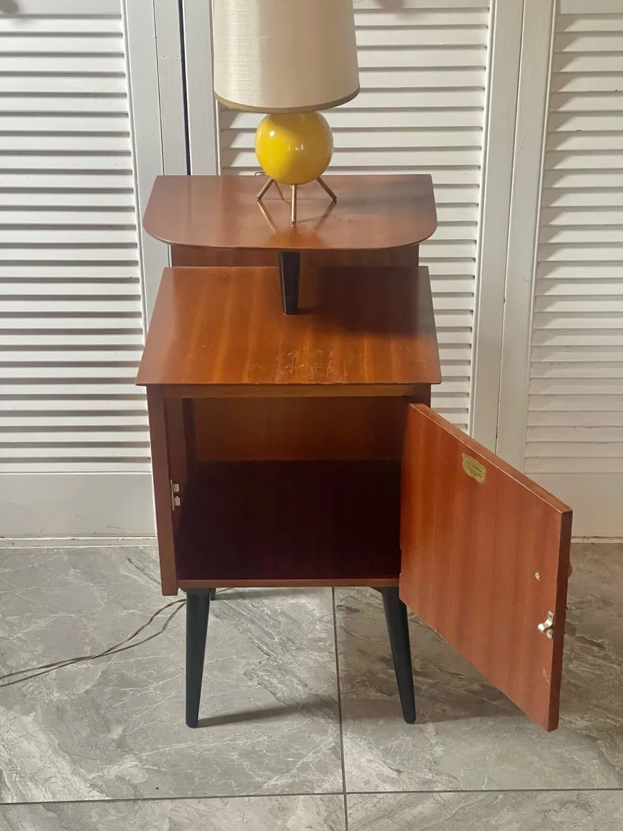 Mid century bedside - Image 3
