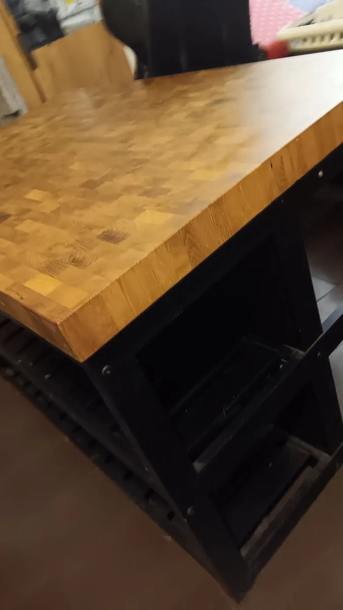 Ikea Solid Wood Block Table - Image 3