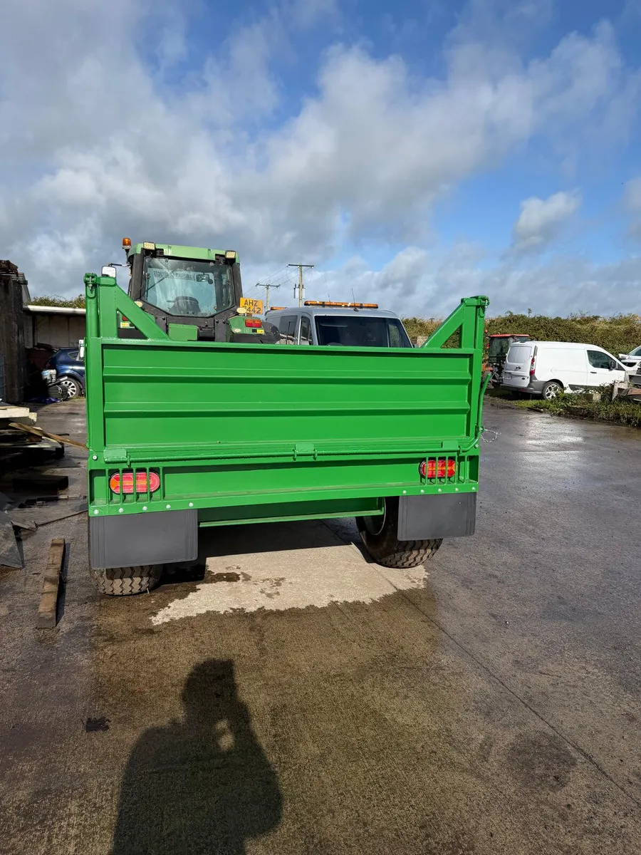 New single axle 12x7 farm tipping trailer - Image 2