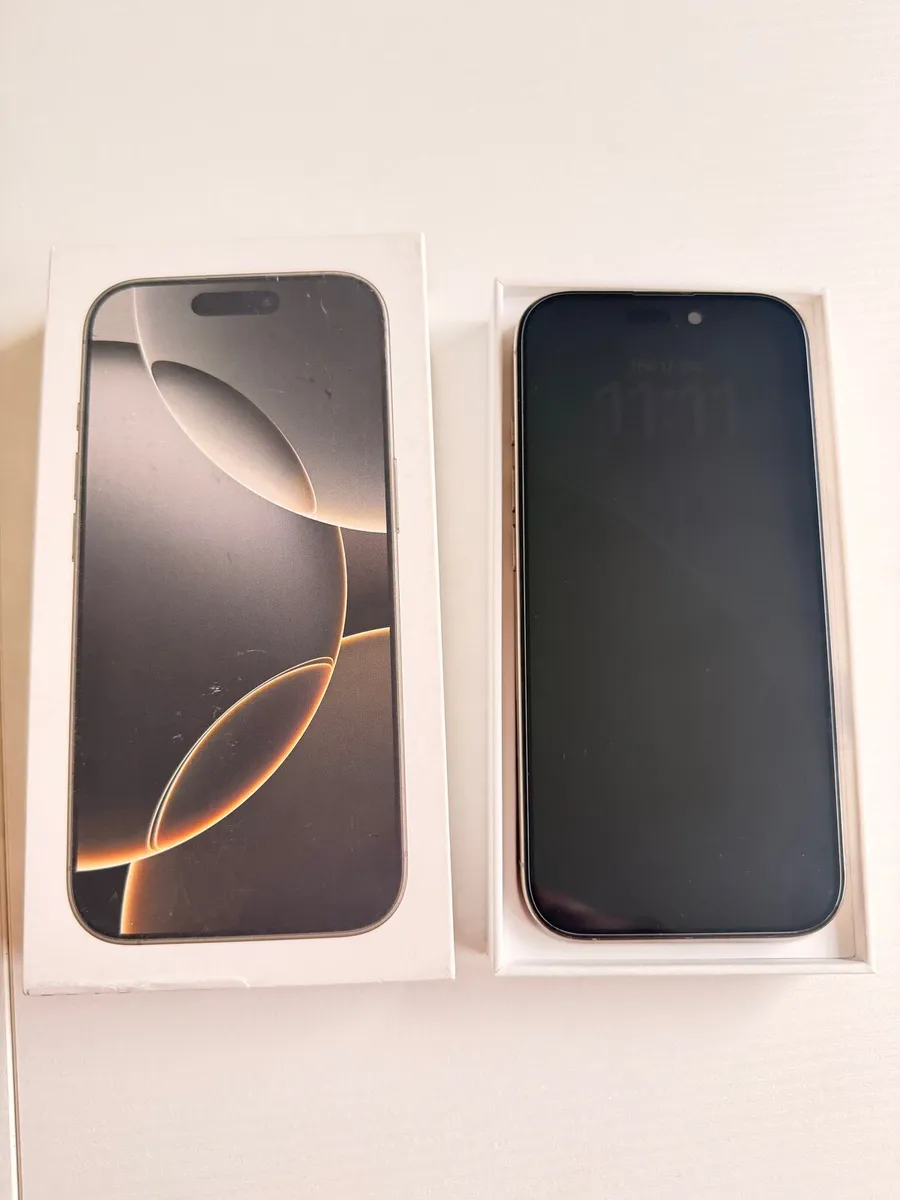 iPhone 16 Pro 128GB – Natural Titanium - Image 1