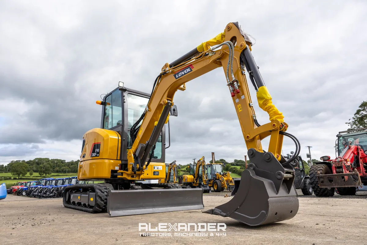 Lovol FR36F-U Mini Digger Excavator - Image 1
