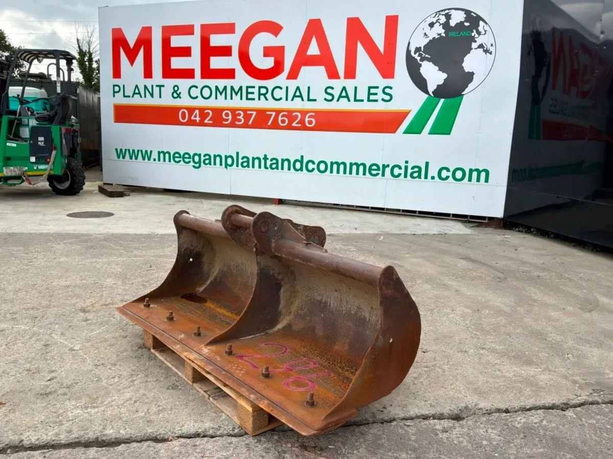 72" Grading bucket.......65mm pins.........296kp. - Image 2