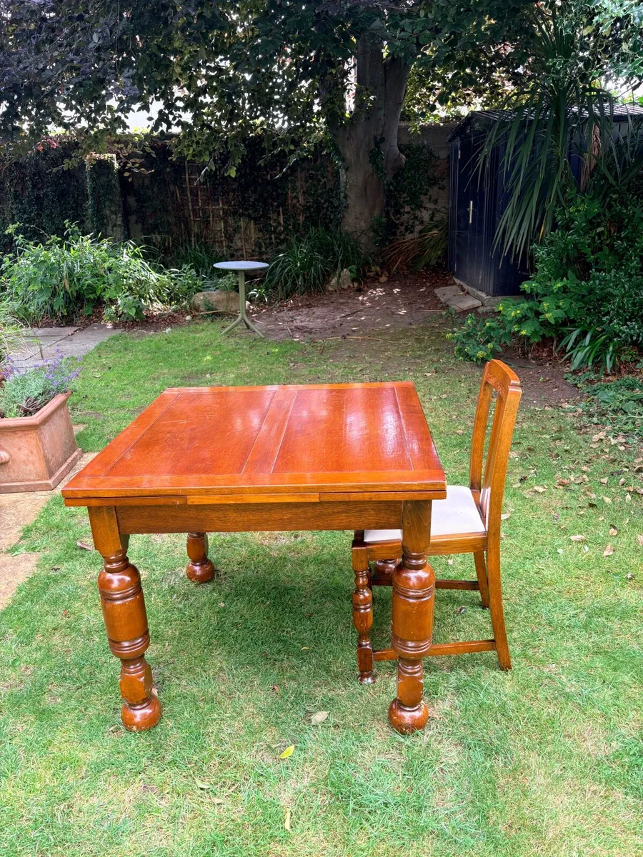 Dining table and 4 chairs - Image 2