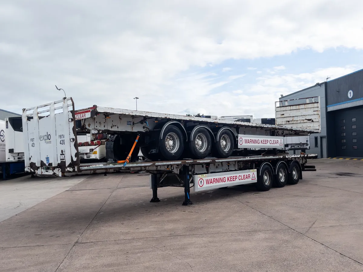 2014 SDC FLATBED TRAILER - Image 3