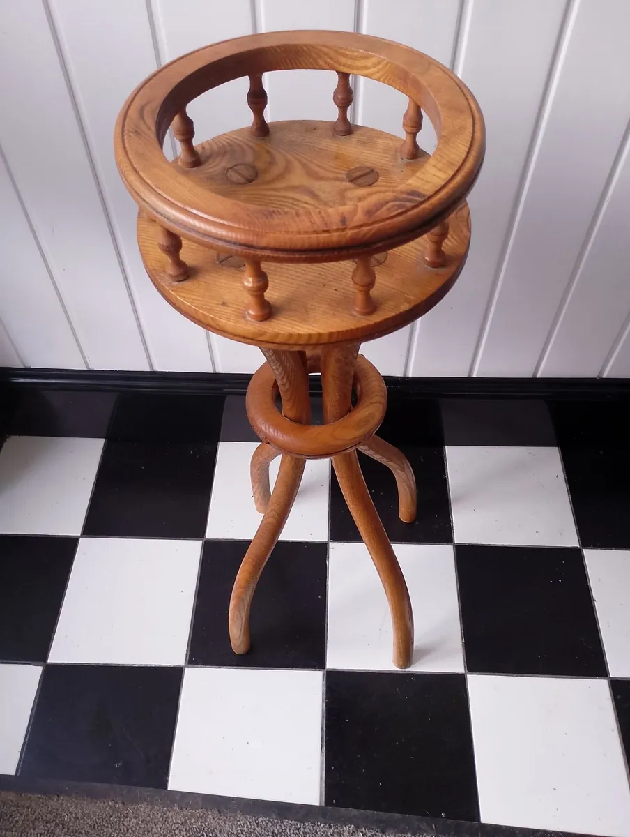 Old ornate plant stand