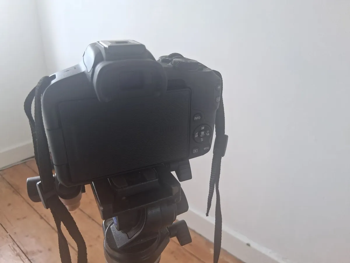 Canon Professional Camera, Lens and Tripod - Image 4