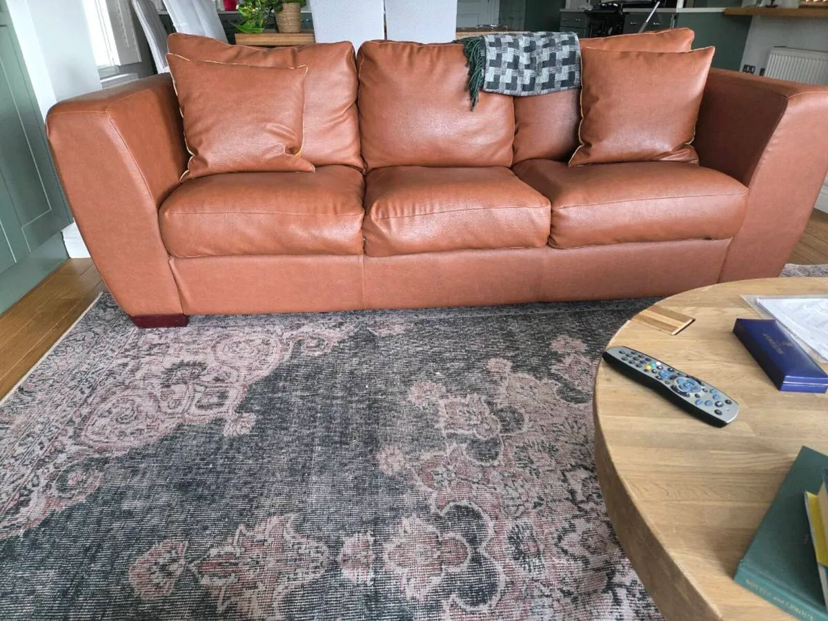 Leather Sofa - Image 2
