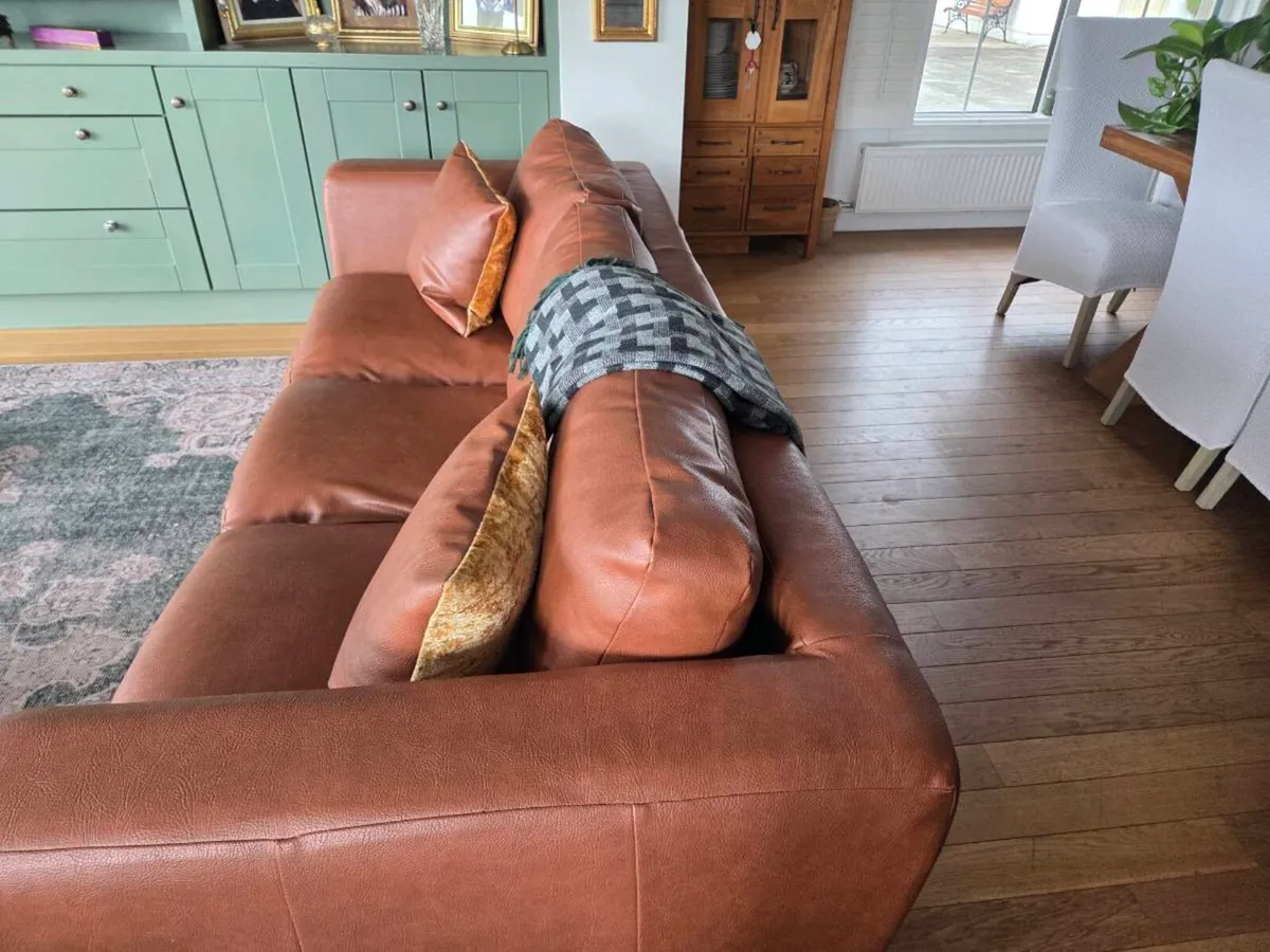 Leather Sofa - Image 3