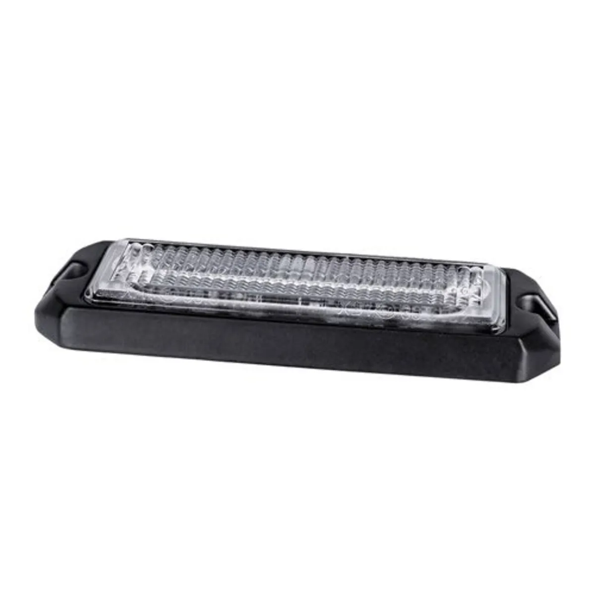 MP4115 4x5W 12/24V Ultra Slim LED Amber Strobe - Image 1