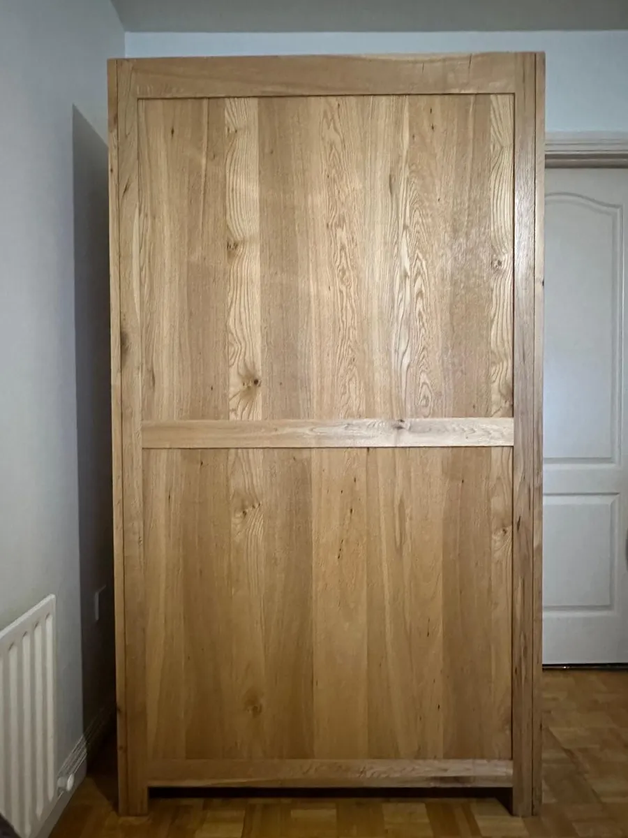 Solid Oak Wardrobe - Image 4