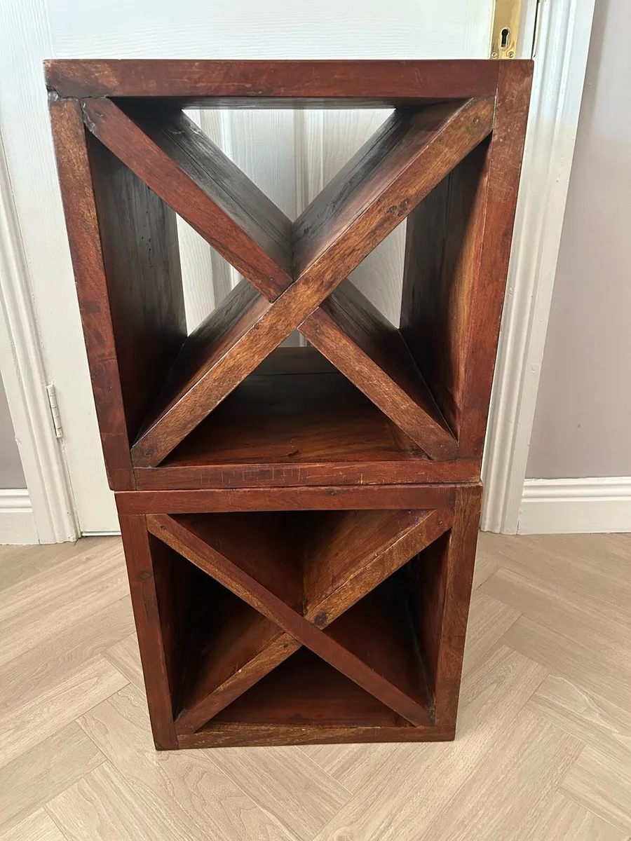 Solid Wood Side Tables - Image 1