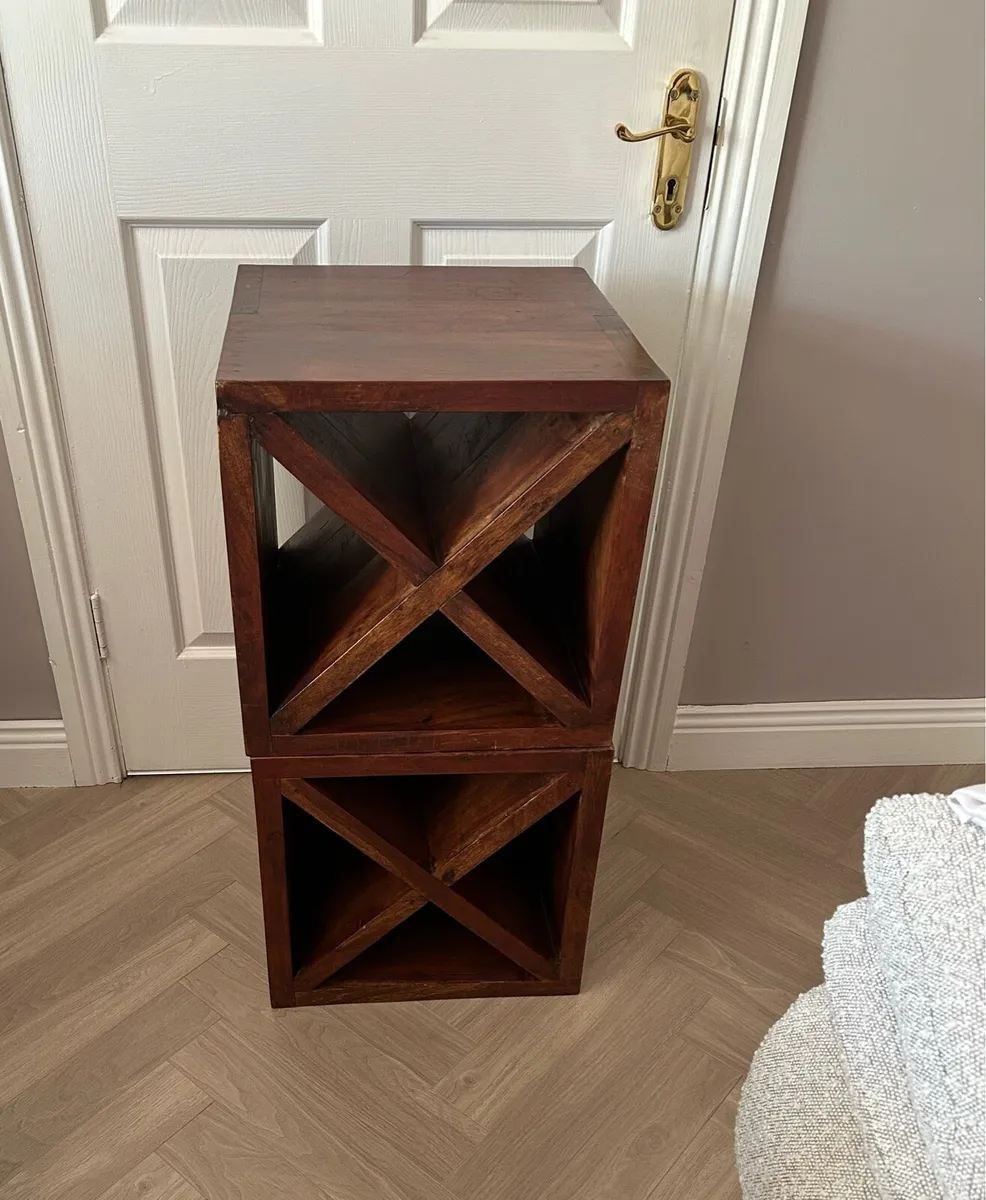 Solid Wood Side Tables - Image 3