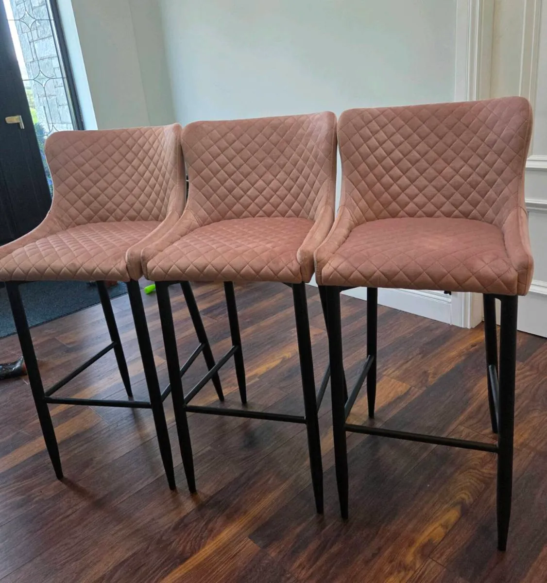 Bar stools x3 - Image 1