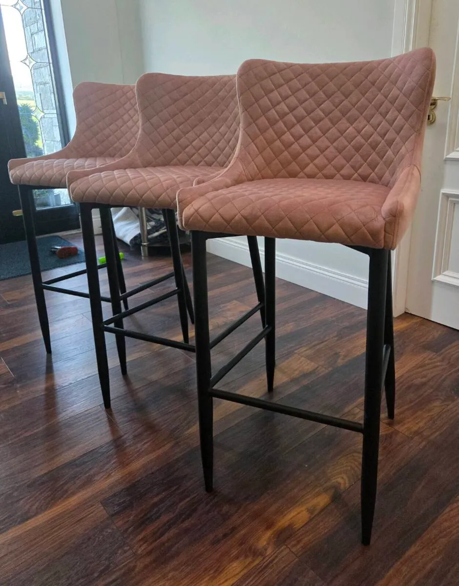Bar stools x3 - Image 4