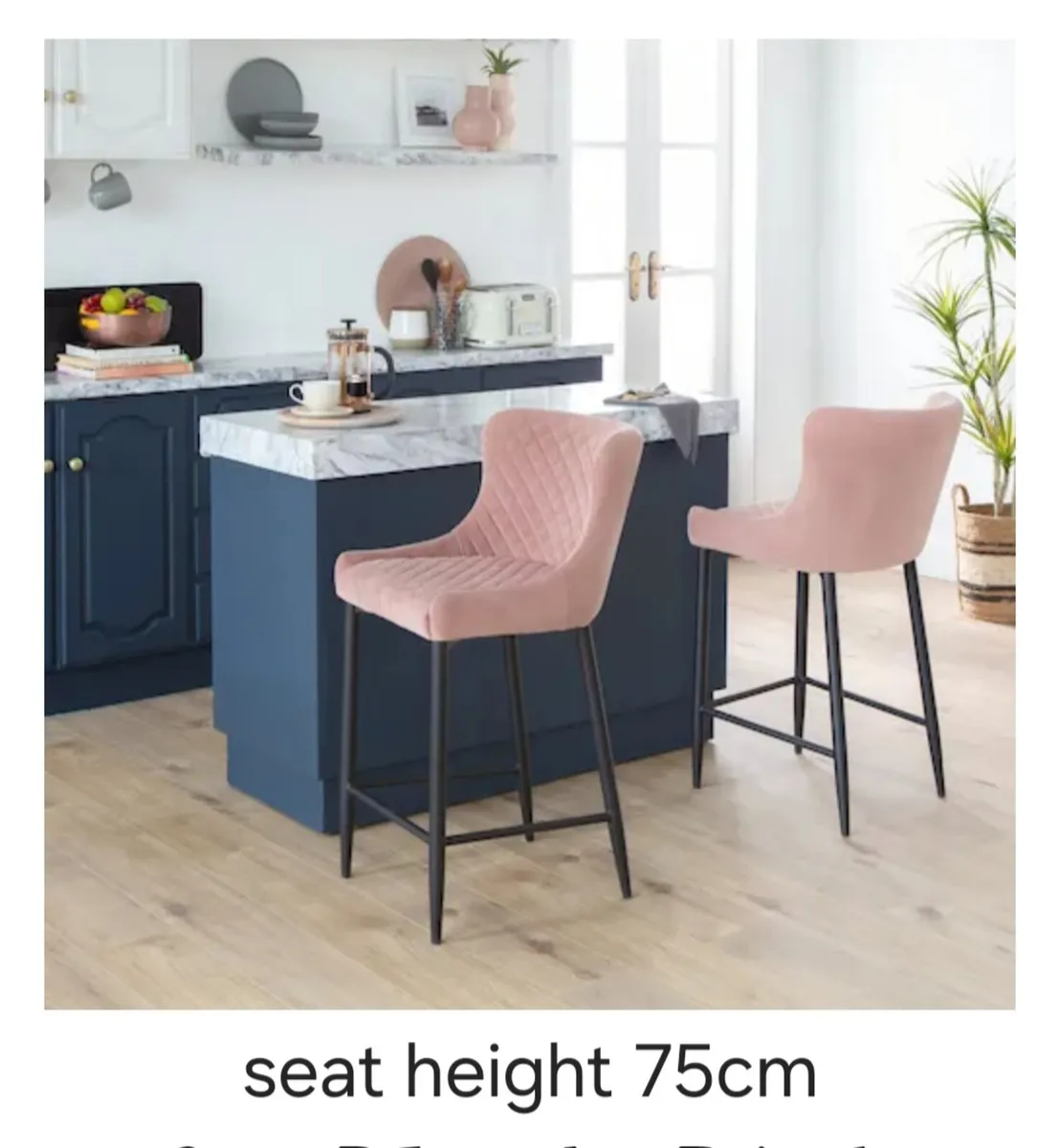 Bar stools x3 - Image 3