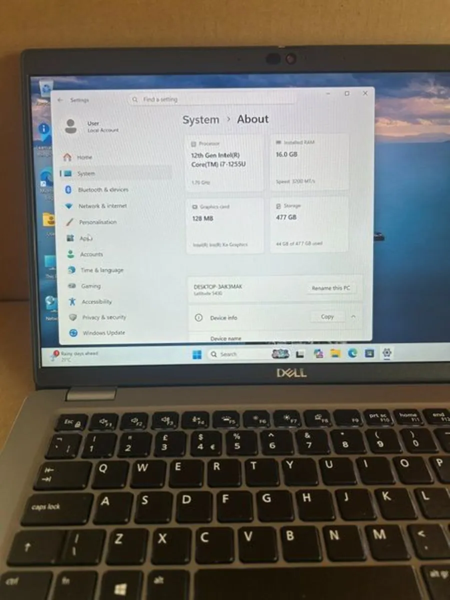 Dell Latitude 5430/14"/12th Gen/i7/16GB Ram 512GB - Image 1