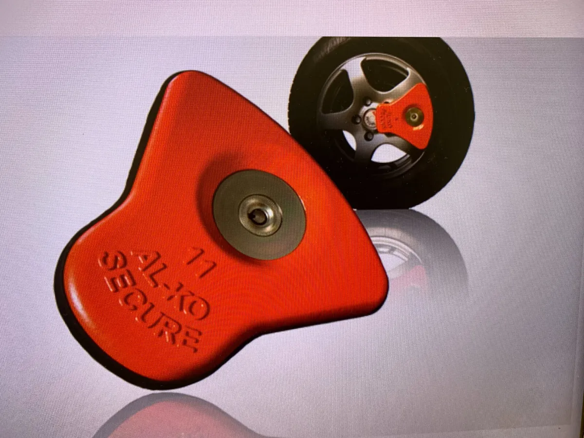 Used ALKO caravan wheel locks