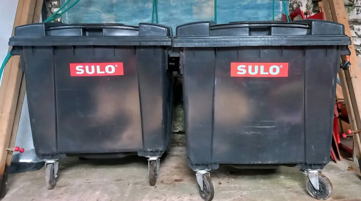 Heavy Duty Large Wheelie Bin