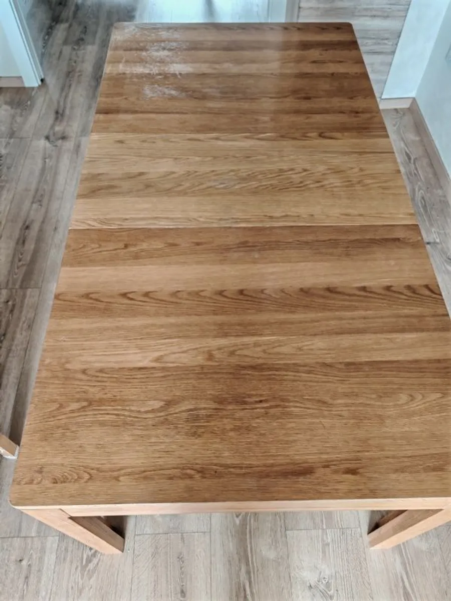 Extendable Dinning Table & 6 Chairs - Image 4