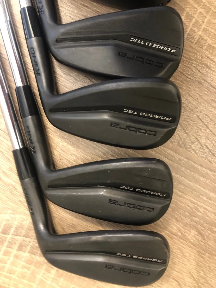 Stealth Black Cobra Forged Tec Irons ( As New ) - Image 3